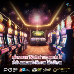 สล็อตวอเลท 168 เติมผ่านวอเลท เล่นได้ทั้งวัน แตกแบบไม่พัก ถอนได้ไม่มีเบรก
